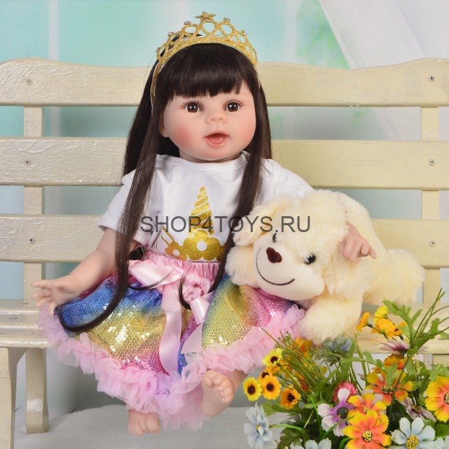 Реборн принцесса с длинными волосами Анастасия Реборн принцесса с длинными волосами Анастасия