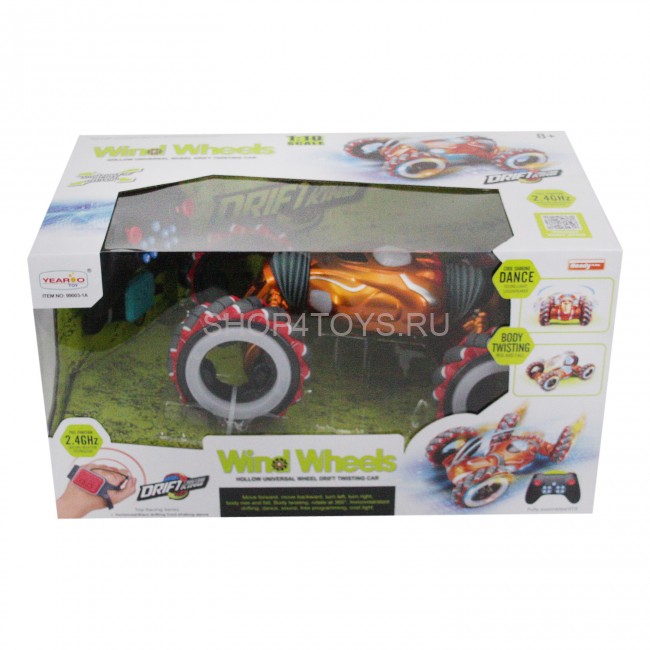 Радиоуправляемый дрифт Твистер Yearoo (часы + пульт) 1:10 - 99003-1A-RED