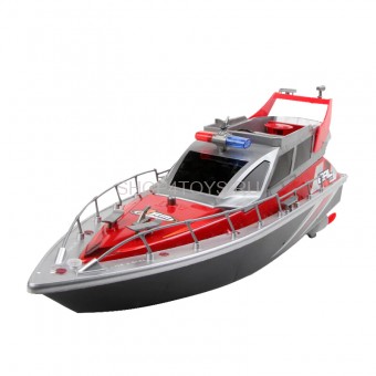 Радиоуправляемый полицейский катер 1:20 2.4G - HT-2875B-RED Радиоуправляемый полицейский катер 1:20 2.4G - HT-2875B-RED