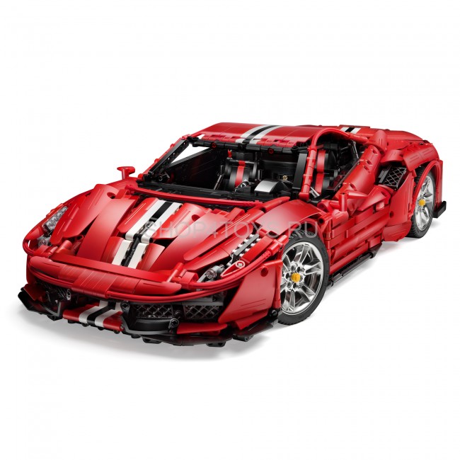 Конструктор CADA Ferrari 488 (3187 деталей, пульт, электропривод) - C61042W Конструктор CADA Ferrari 488 (3187 деталей, пульт, электропривод) - C61042W