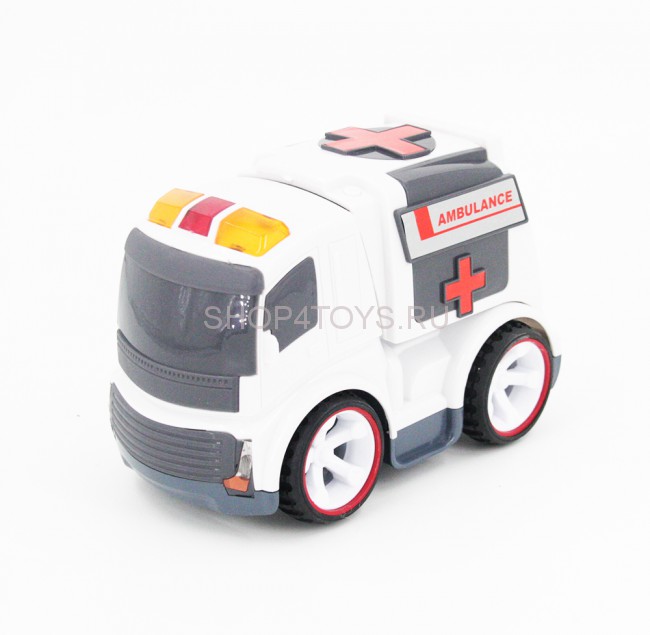 Радиоуправляемая машина Скорая помощь для малышей 1:18 - 7777-37 Радиоуправляемая машина Скорая помощь для малышей 1:18 - 7777-37