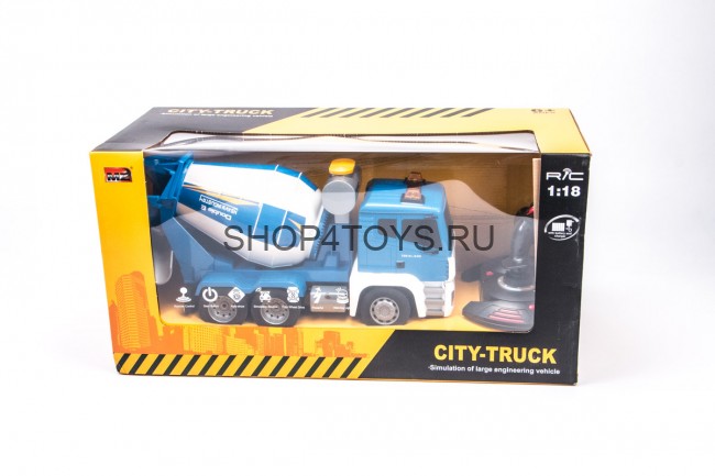 Радиоуправляемая бетономешалка 1:18 (джойстик) - MZ-2082