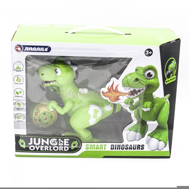 Радиоуправляемый интерактивный динозавр с паром Jiabaile Dinosaur - 908A Радиоуправляемый интерактивный динозавр с паром Jiabaile Dinosaur - 908A