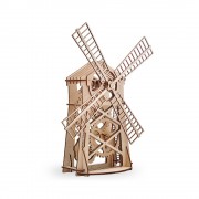 Механический 3D-пазл из дерева Wood Trick Мельница - 1234-1 Механический 3D-пазл из дерева Wood Trick Мельница - 1234-1