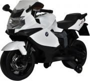 Детский электромотоцикл BMW KS1300S White 12V - 283 Детский электромотоцикл BMW KS1300S White 12V - 283