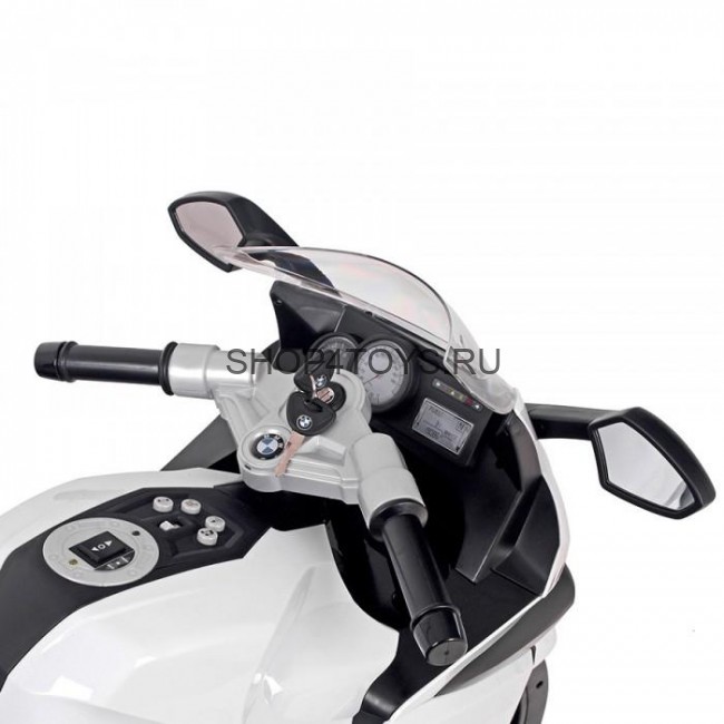 Детский электромотоцикл BMW KS1300S White 12V - 283