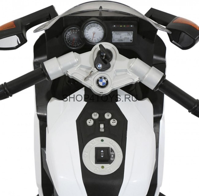 Детский электромотоцикл BMW KS1300S White 12V - 283