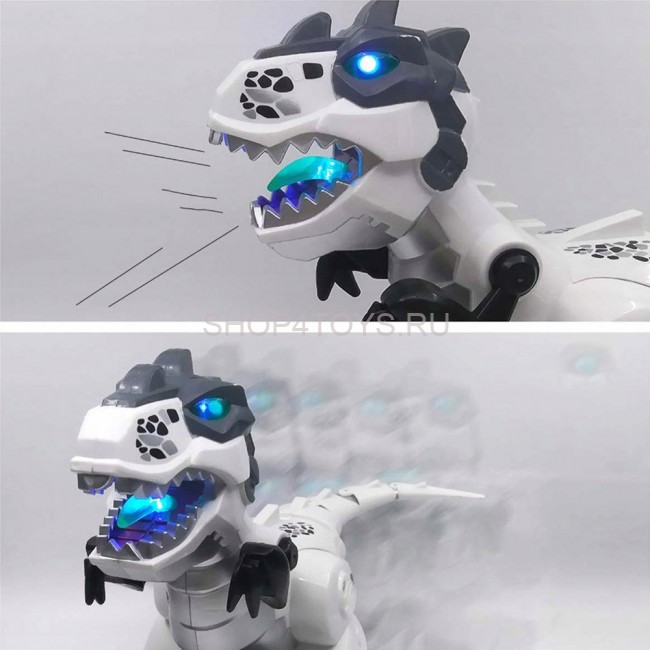 Радиоуправляемый интерактивный динозавр Тираннозавр Рекс - 128А-21 Радиоуправляемый интерактивный динозавр Тираннозавр Рекс - 128А-21