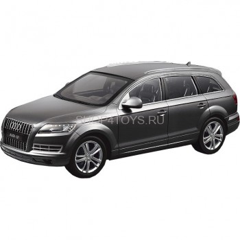 Радиоуправляемая машина Ауди MJX R/C Audi Q7 1:14 - 8543B Радиоуправляемая модель спортивного автомобиля Audi Q7 масштаба 1:14. Официально лицензированный кузов со светотехникой с точностью повторяет форму и детали настоящего автомобиля, а всё необходимое для запуска уже включено в комплект
