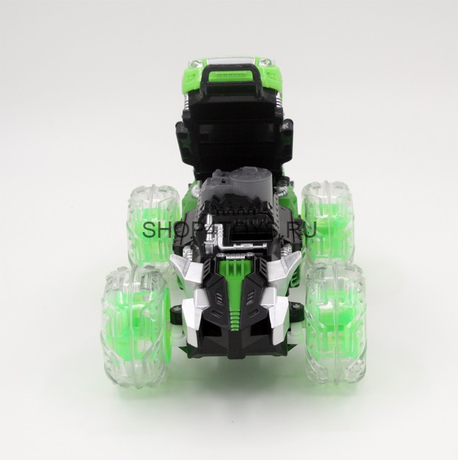 Радиоуправляемый зеленый джип стреляющий дисками - 333-DD01 Радиоуправляемый зеленый джип стреляющий дисками - 333-DD01