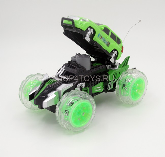 Радиоуправляемый зеленый джип стреляющий дисками - 333-DD01 Радиоуправляемый зеленый джип стреляющий дисками - 333-DD01