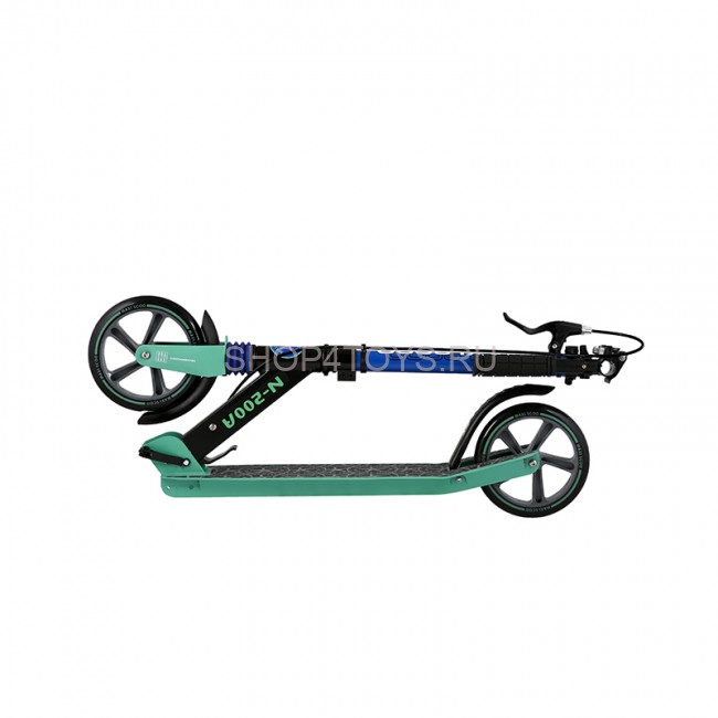 Самокат Двухколесный Складной, с Ручным Тормозом, Зеленый - MSC-N200A-GR Самокат Двухколесный Складной, с Ручным Тормозом, Зеленый - MSC-N200A-GR