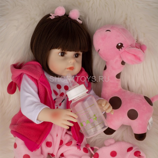 Реборн силиконовая Агата