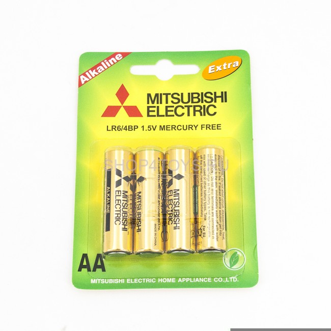 Батарейка MITSUBISHI AA LR6G Alkaline (4 шт) - LR-06-M Батарейка MITSUBISHI AA LR6G Alkaline (4 шт) - LR-06-M
