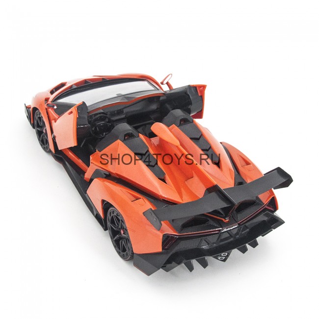 Радиоуправляемая машина Ламборджини MZ Lamborghini Veneno Cabrio Orange 1:14 - MZ-2304J-O Радиоуправляемая машина Ламборджини MZ Lamborghini Veneno Cabrio Orange 1:14 - MZ-2304J-O