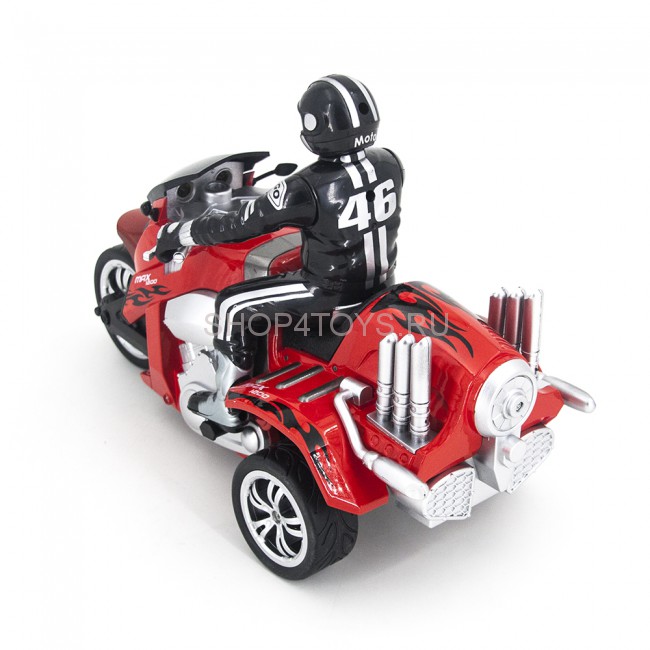 Радиоуправляемый красный мотоцикл Yuan Di Трицикл 1:10 - YD898-T57-R Радиоуправляемый красный мотоцикл Yuan Di Трицикл 1:10 - YD898-T57-R