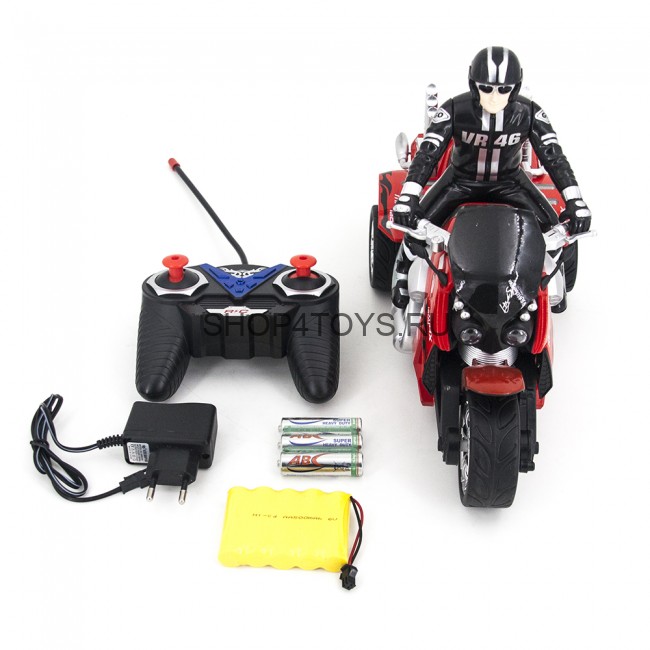 Радиоуправляемый красный мотоцикл Yuan Di Трицикл 1:10 - YD898-T57-R Радиоуправляемый красный мотоцикл Yuan Di Трицикл 1:10 - YD898-T57-R