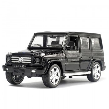 Металлическая модель Mercedes G55 Black (музыка, свет, инерция) - 1:32 - 25074C Металлическая модель Mercedes G55 Black (музыка, свет, инерция) - 1:32 - 25074C