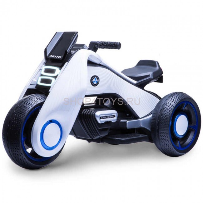 Детский электромотоцикл BMW Vision Next 100 Mini (трицикл) - BQD-6199-WHITE Детский электромотоцикл BMW Vision Next 100 Mini (трицикл) - BQD-6199-WHITE