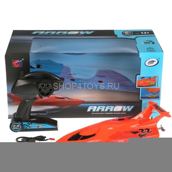 Радиоуправляемый катер Create Toys Red ARROW - 3322-RED Радиоуправляемый катер Create Toys Red ARROW - 3322-RED