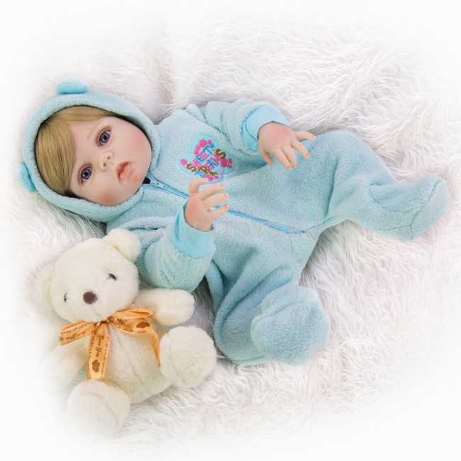 Реборн мальчик силиконовый Данила