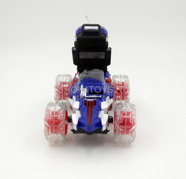 Радиоуправляемый синий джип стреляющий дисками - 333-DD02 Радиоуправляемый синий джип стреляющий дисками - 333-DD02