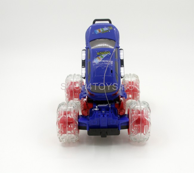 Радиоуправляемый синий джип стреляющий дисками - 333-DD02 Радиоуправляемый синий джип стреляющий дисками - 333-DD02