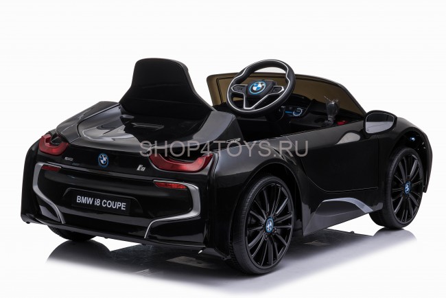 Детский электромобиль BMW i8 Coupe 12V - JE1001-BLACK-PAINT Детский электромобиль BMW i8 Coupe 12V - JE1001-BLACK-PAINT