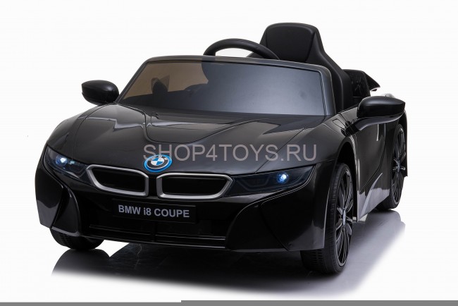 Детский электромобиль BMW i8 Coupe 12V - JE1001-BLACK-PAINT Детский электромобиль BMW i8 Coupe 12V - JE1001-BLACK-PAINT