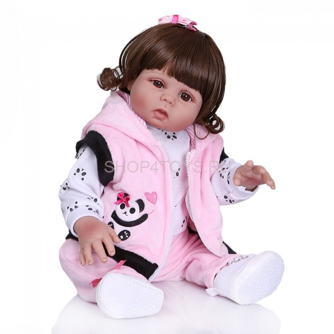 Реборн девочка силиконовая Алинка
