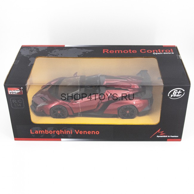 Радиоуправляемая машина MZ Lamborghini Veneno Cabrio Red 1:14 - MZ-2304J Радиоуправляемая машина MZ Lamborghini Veneno Cabrio Red 1:14 - MZ-2304J