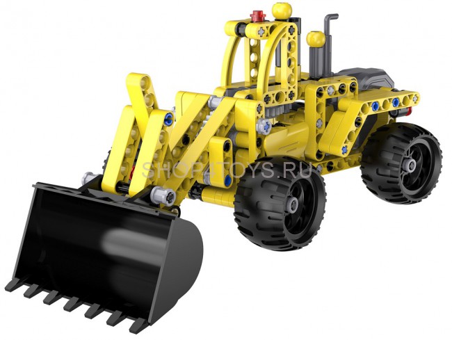 Конструктор погрузчик c инерционным механизмом Double E Cada Technics (213 деталей) - C52014W Конструктор погрузчик c инерционным механизмом Double E Cada Technics (213 деталей) - C52014W