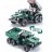 Конструктор Double E Cada Technics, боевая машина "Катюша", 1369 деталей, пульт управления - C61002W
