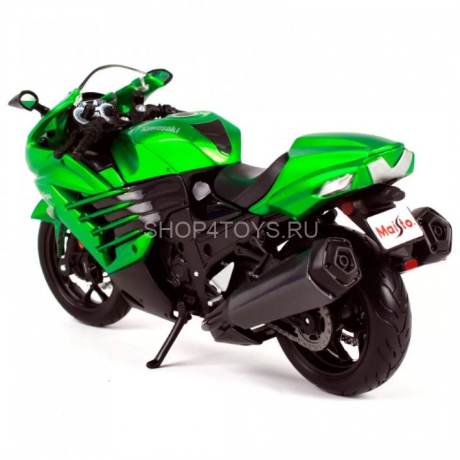 Металлическая модель Maisto Kawasaki Ninja ZX-14R 1:12 - 39197 Металлическая модель Maisto Kawasaki Ninja ZX-14R 1:12 - 39197