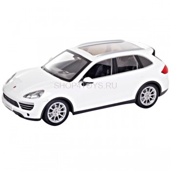 Радиоуправляемая машина  Порше  MJX R/C Porsche Cayenne 1:14 - 8552A Радиоуправляемая модель спортивного автомобиля Porsche Cayenne масштаба 1:14. Официально лицензированный кузов со светотехникой с точностью повторяет форму и детали настоящего автомобиля, а всё необходимое для запуска уже включено в комплект