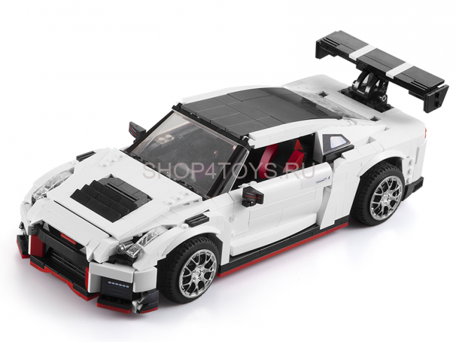 Конструктор CADA deTech Nissan GTR R35 (1322 детали) - C61020W Конструктор CADA deTech Nissan GTR R35 (1322 детали) - C61020W