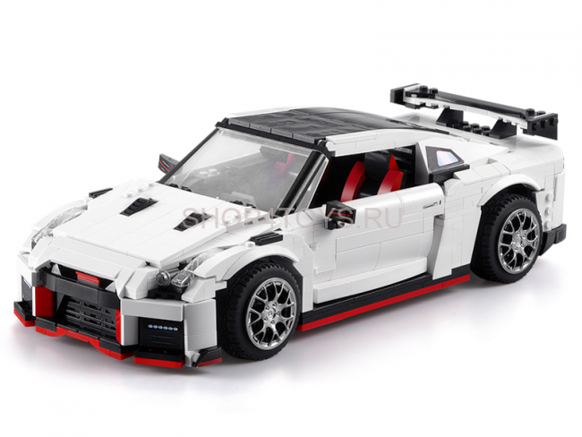 Конструктор CADA deTech Nissan GTR R35 (1322 детали) - C61020W Конструктор CADA deTech Nissan GTR R35 (1322 детали) - C61020W