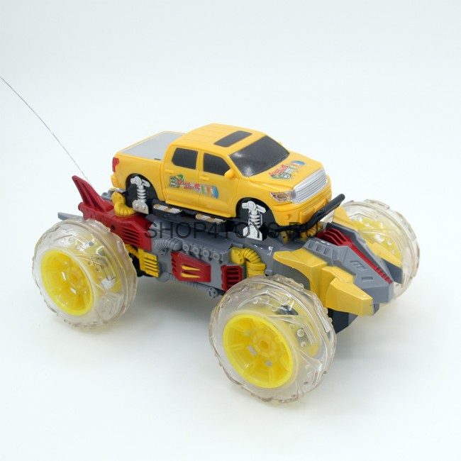 Радиоуправляемый желтый джип стреляющий дисками - 333-DD03 Радиоуправляемый желтый джип стреляющий дисками - 333-DD03