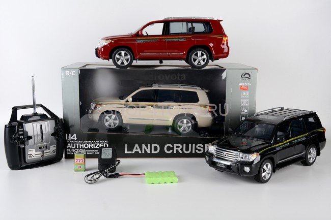 Радиоуправляемая машина Hui Quan Toyota Land Cruiser 1:14 - HQ200135 Радиоуправляемая машина Hui Quan Toyota Land Cruiser 1:14 - HQ200135