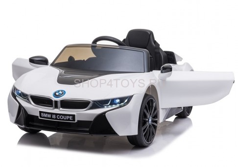 Детский электромобиль BMW i8 Coupe 12V - JE1001-WHITE Детский электромобиль BMW i8 Coupe 12V - JE1001-WHITE