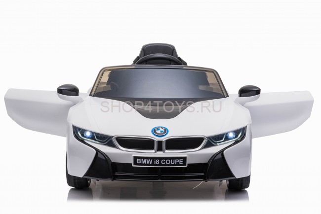 Детский электромобиль BMW i8 Coupe 12V - JE1001-WHITE