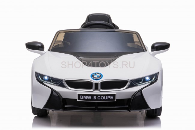 Детский электромобиль BMW i8 Coupe 12V - JE1001-WHITE