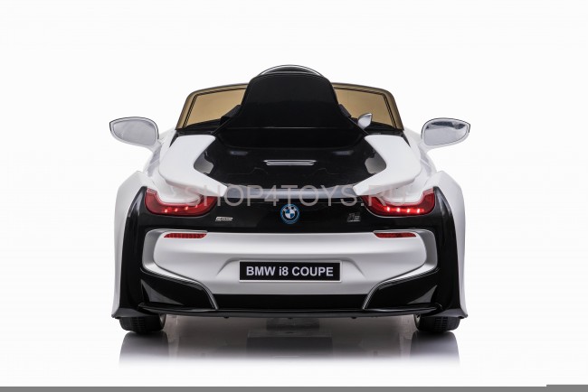 Детский электромобиль BMW i8 Coupe 12V - JE1001-WHITE