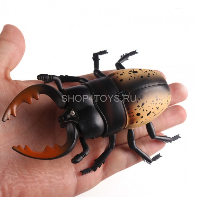 Радиоуправляемый робот ZF Желтый с пятнами Жук Рогач - ZF-9996E Радиоуправляемый робот ZF Желтый с пятнами Жук Рогач - ZF-9996E