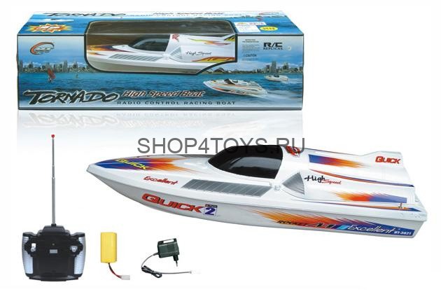 Радиоуправляемый катер Tornado 1:16 HT-3821 Радиоуправляемый катер Tornado 1:16 HT-3821