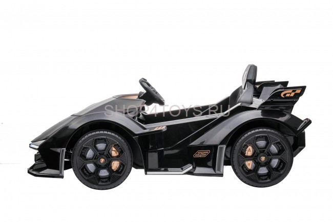 Детский электромобиль Lamborghini V12 Vision Gran Turismo 4WD 12V - HL528-LUX-BLACK Детский электромобиль Lamborghini V12 Vision Gran Turismo 4WD 12V - HL528-LUX-BLACK