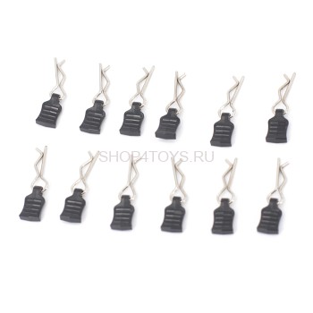 Клипсы крепления корпуса (12 шт) - MJX-M001 Клипсы крепления корпуса (12 шт) - MJX-M001