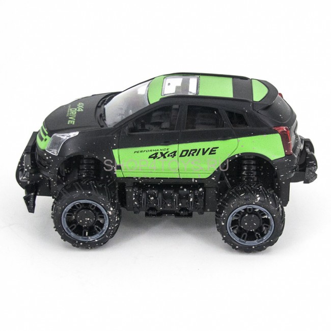 Радиоуправляемый джип MUD Off-Road 4X4 Green 2.4G - 333-MUD23A Радиоуправляемый джип MUD Off-Road 4X4 Green 2.4G - 333-MUD23A