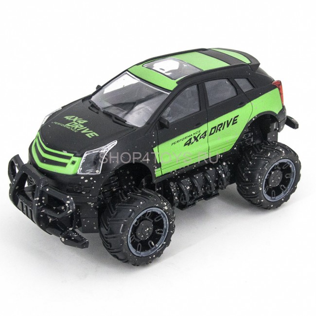 Радиоуправляемый джип MUD Off-Road 4X4 Green 2.4G - 333-MUD23A Радиоуправляемый джип MUD Off-Road 4X4 Green 2.4G - 333-MUD23A
