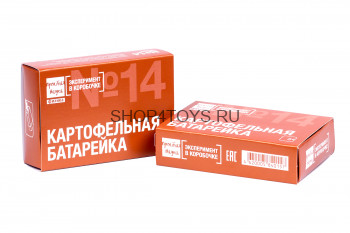 Игровой набор из серии &quot;Эксперимент в коробочке&quot; - Картофельная батарейка - 0314 Игровой набор из серии "Эксперимент в коробочке" - Картофельная батарейка - 0314